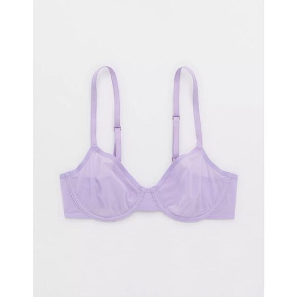 AEIRE Mesh Smoothez Bra's 36 B Full Coverage unlined underwire 4 Pack, 3-Colors - Picture 2 of 7